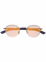 Mykita lunettes de soleil Quince à monture ronde - Argent - thumbnail