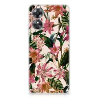 OPPO A17 TPU Case Flowers