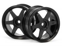 Te37 wheel 26mm black (0mm offset) - thumbnail