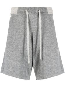 N.Peal short de sport en cachemire biologique - Gris