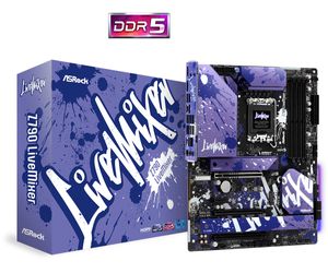 ASRock Z790 LiveMixer Moederbord Socket Intel 1700 Vormfactor ATX Moederbord chipset Intel® Z790