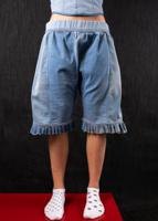 Upcycled Shorts in size M by PixelPolly - thumbnail