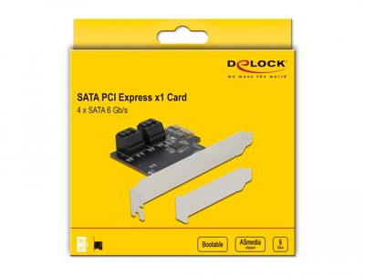 DeLOCK 90010 interfacekaart/-adapter SATA