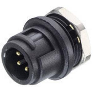 binder 09-0981-00-04 Ronde connector Flensstekker Totaal aantal polen: 4 Serie (ronde connectoren): 710 1 stuk(s)