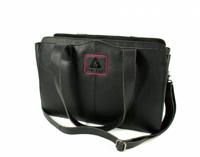 Dames schoudertas tablet werktas zwart