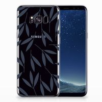 Samsung Galaxy S8 Plus TPU Case Leaves Blue