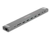 DeLOCK USB Type-C Slim Dockingstation dockingstation HDMI, 4x USB-A 3.2 (5 Gbit/s), USB-C 3.2 (5 Gbit/s), MicroSD, SD, TB 3, RJ-45 - thumbnail