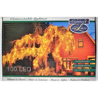 100-lamps LED buitenverlichting, koppelbaar, Connectable Deluxe warm white 100-lamps LED buitenverlichting, koppelbaar, Connectable Deluxe warm white