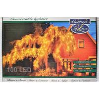 100-lamps LED buitenverlichting, koppelbaar, Connectable Deluxe warm white