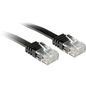 LINDY 47525 RJ45 Netwerkkabel, patchkabel CAT 6 U/UTP 10.00 m Zwart Snagless 1 stuk(s)