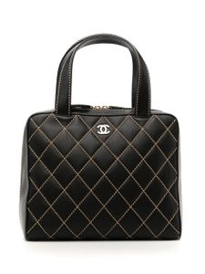 CHANEL Pre-Owned sac à main Wild Stich (2002) - Marron