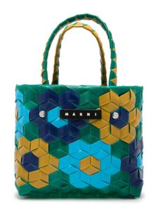 Marni Kids sac cabas Sunflower - Vert