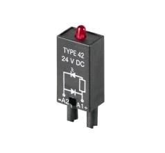 Weidmüller Steekmodule Met RC-element, Zonder LED RIM 3 110/230VAC 10 stuk(s)