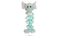 Beeztees Olifant Talo - Hondenspeelgoed - Pluche - Blauw - 31x17x10 cm