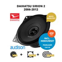Premium speakers voor Daihatsu Sirion 2 2006-2012 - Dashboard