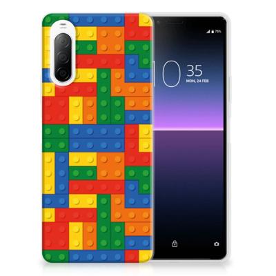 Sony Xperia 10 II TPU bumper Blokken Sony Xperia 10 II TPU bumper Blokken