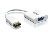 ATEN DisplayPort Kabel DisplayPort Male - VGA Female 15-Pins 0.15 m Wit - thumbnail