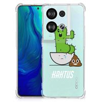 OPPO Reno8 Stevig Bumper Hoesje Cactus Poo