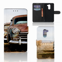 Huawei Honor 6X Telefoonhoesje met foto Vintage Auto
