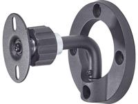 SpeaKa Professional Luidspreker-wandbeugel Kantelbaar en zwenkbaar Afstand tot de muur (max.): 9.4 cm Zwart 1 paar