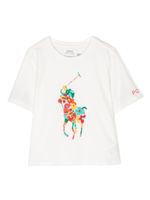 Ralph Lauren Kids t-shirt à motif Polo Pony - Blanc - thumbnail