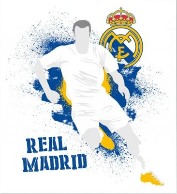 Real Madrid muursticker logo urban 2 stickervellen Real Madrid muursticker logo urban 2 stickervellen