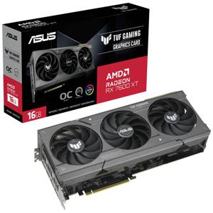 Asus AMD Radeon RX 7600 XT Videokaart TUF Gaming OC Edition 16 GB GDDR6-RAM PCIe x16 HDMI, DisplayPort AMD FreeSync , Overclocked, Zero-Fan-Modus , Vulkan