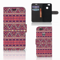 Huawei Nova Telefoon Hoesje Aztec Paars