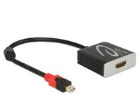 DeLOCK 62735 video kabel adapter 0,2 m miniDisplayport HDMI Zwart