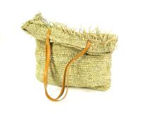 Strandtas Raffia ROMBE naturel