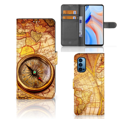 OPPO Reno 4 Pro 5G Flip Cover Kompas OPPO Reno 4 Pro 5G Flip Cover Kompas