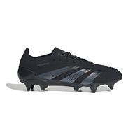 adidas Predator Elite IJzeren-Nop Voetbalschoenen (SG) Zwart Donkergrijs - thumbnail