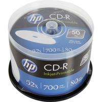 HP CRE00017WIP CD-R disc 700 MB 50 stuk(s) Spindel Bedrukbaar - thumbnail