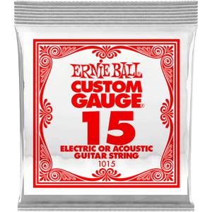 Ernie Ball 1015 Plain Steel .015 losse gitaarsnaar