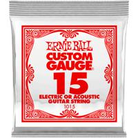 Ernie Ball 1015 Plain Steel .015 losse gitaarsnaar - thumbnail