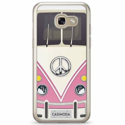 Samsung Galaxy A3 2017 siliconen hoesje - Hippie bus