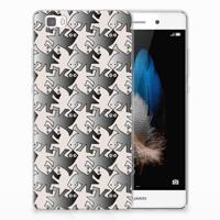Huawei Ascend P8 Lite TPU Hoesje Salamander Grey