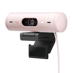 Logitech Brio 500 Full HD-webcam Klemhouder, Stereomicrofoon, Geïntegreerd afdekpaneel