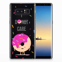 Samsung Galaxy Note 8 Siliconen Case Donut Roze