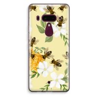 No flowers without bees: HTC U12+ Transparant Hoesje