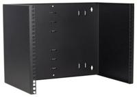 8U Wall Mount Bracket - 300mm diep - Zwart