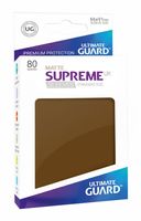 Ultimate Guard Supreme UX Sleeves Standard Size Matte Brown (80) - thumbnail