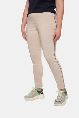 Ulla Popken Broek Sienna, smalle pijpen, elastische band, 2 zakken - Grote Maten