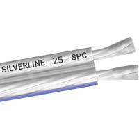 Oehlbach Silverline SP-25 Stereo HI-FI luidsprekerkabel, luidsprekerkabel met SPOFC (verzilverd koper) 2 x 2,5 mm², mini-spoel, luidsprekerkabel, 8 m