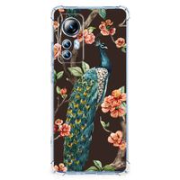 Xiaomi 12 Lite Case Anti-shock Pauw met Bloemen