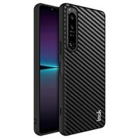 Imak LX-5 Sony Xperia 1 IV Hybrid Hoesje - Koolstofvezel - Zwart - thumbnail