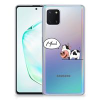 Samsung Galaxy Note 10 Lite Telefoonhoesje met Naam Cow - thumbnail