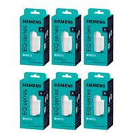 Siemens TZ70063A Brita Intenza waterfilter, vermindert kalkgehalte in het water, voor EQ.Serie en volautomatische inbouwmachines, 6 stuks, wit