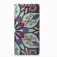 Nokia 3.1 (2018) Smart Cover Purple Flower - thumbnail