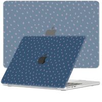 Lunso MacBook Air 15 inch M2/M3 (2023-2024) cover hoes - case - Purple Pips - thumbnail